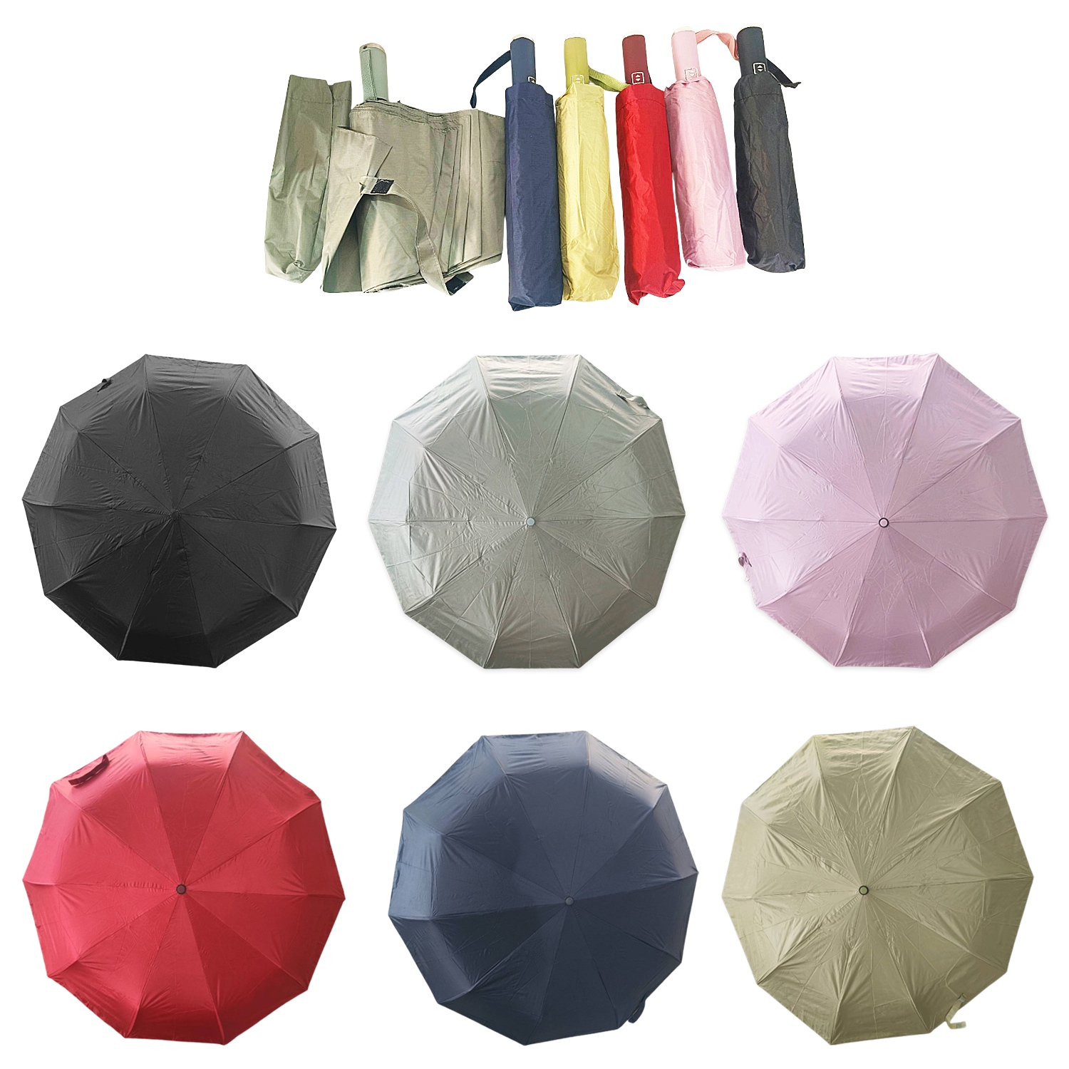 SOMBRILLA AUTOMATICA LISA SURTIDA