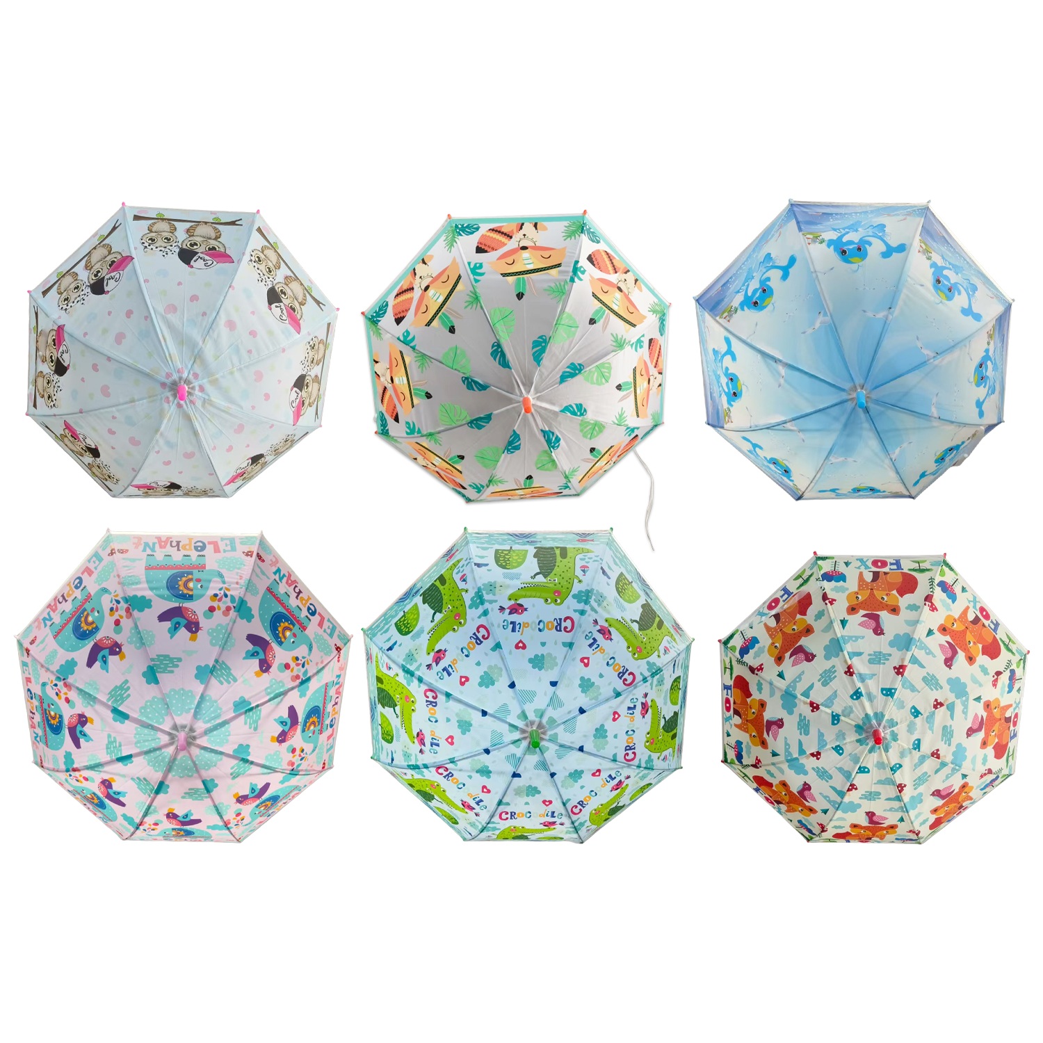 SOMBRILLA ESTAMPADA CON PITO