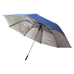 SOMBRILLA AZUL FILTRO SOLAR CON MANGO DE ESPUMA