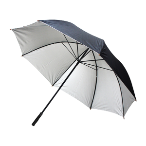 SOMBRILLA NEGRA FILTRO SOLAR CON MANGO DE ESPUMA