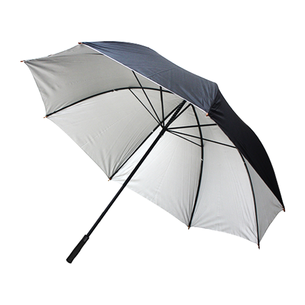 SOMBRILLA NEGRA FILTRO SOLAR CON MANGO DE ESPUMA