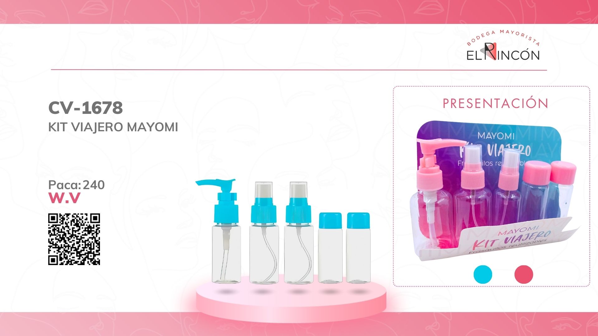 KIT VIAJERO MAYOMI 1678