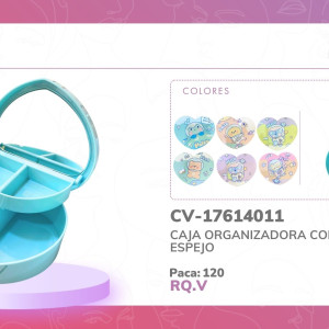 CAJA ORGANIZADORA CON ESPEJO 17614011