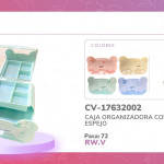 CAJA ORGANIZADORA CON ESPEJO 17632002