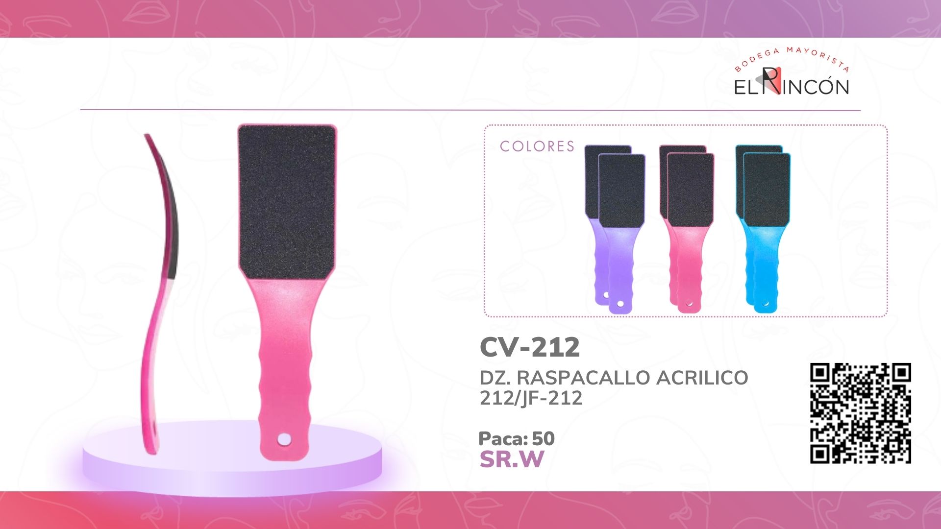 DZ. RASPACALLO ACRILICO 212/JF-212