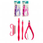 DZ SET CORTACUTICULA Y ACCESORIOS *4PCS BMR-3633