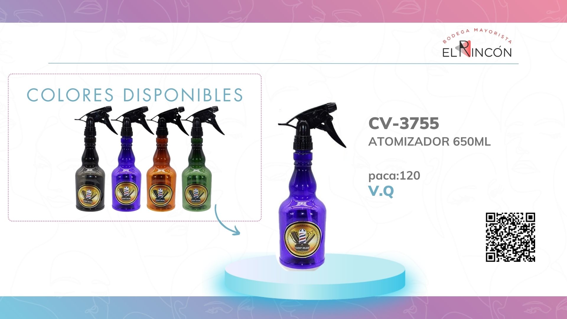 ATOMIZADOR 650ML BMR-3755