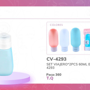 SET VIAJERO*2PCS 60ML BMR-4293