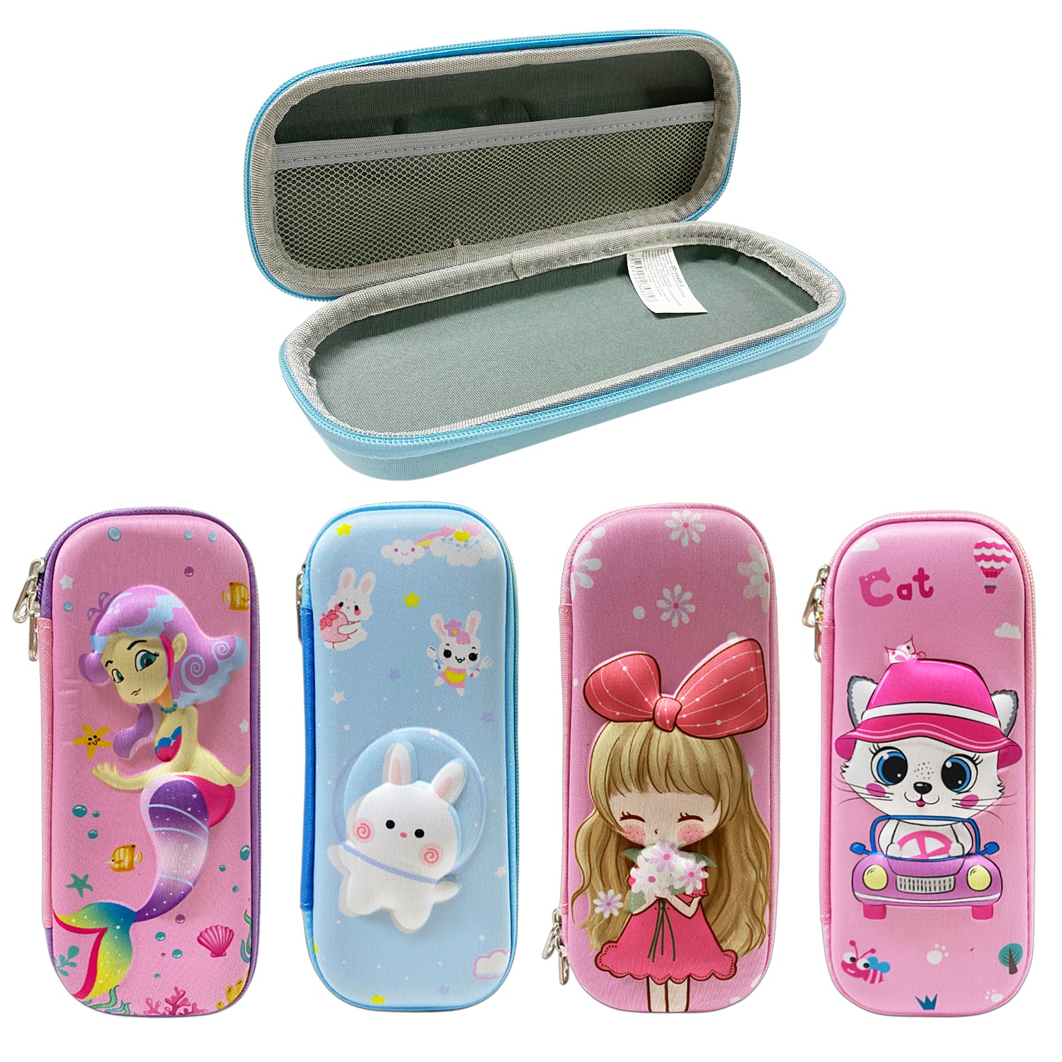 CARTUCHERA ALTO RELIEVE NIÑA