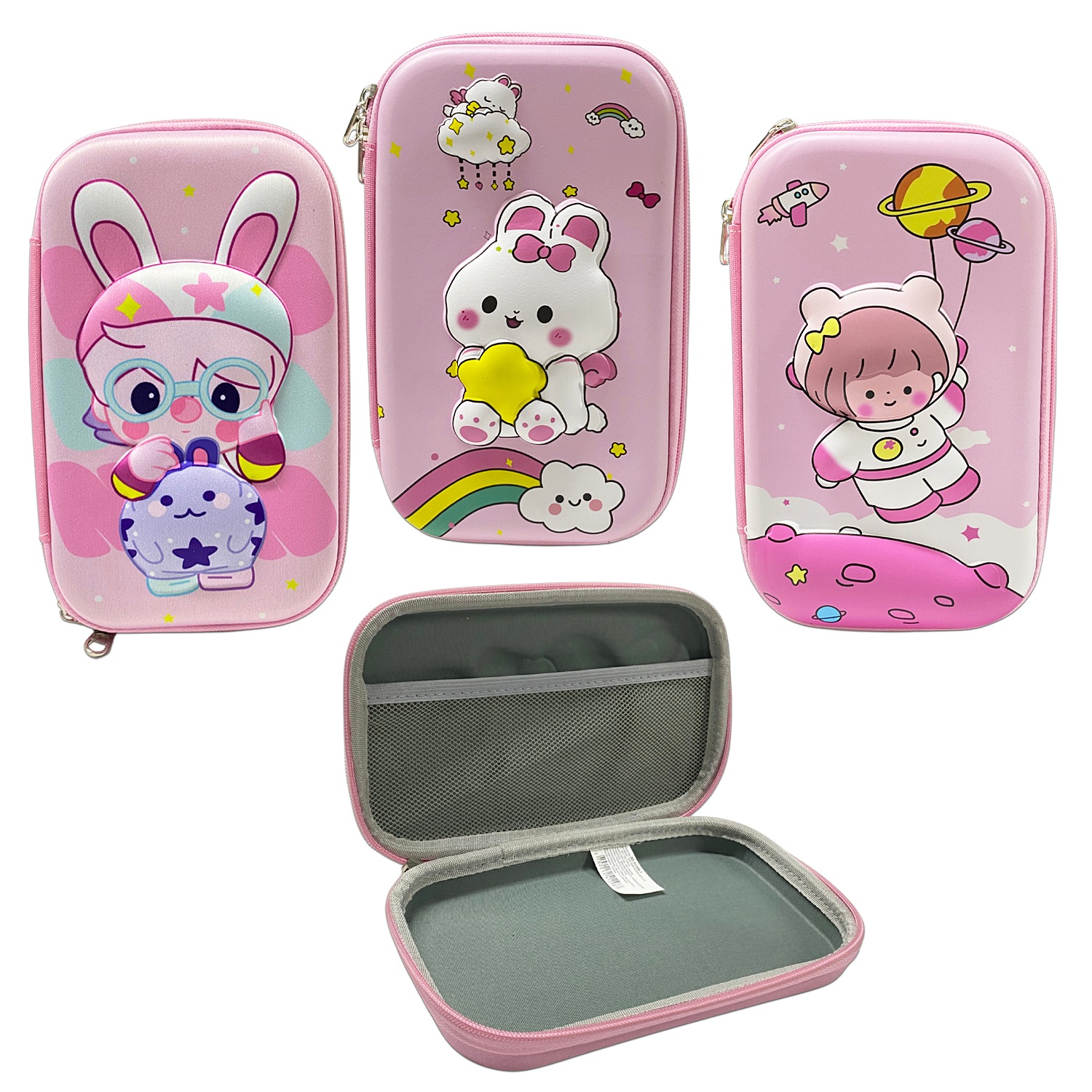 CARTUCHERA ALTO RELIEVE NIÑA