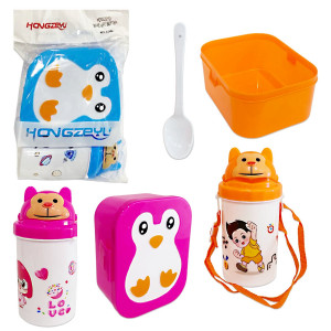 LONCHERA INFANTIL PINGUINO