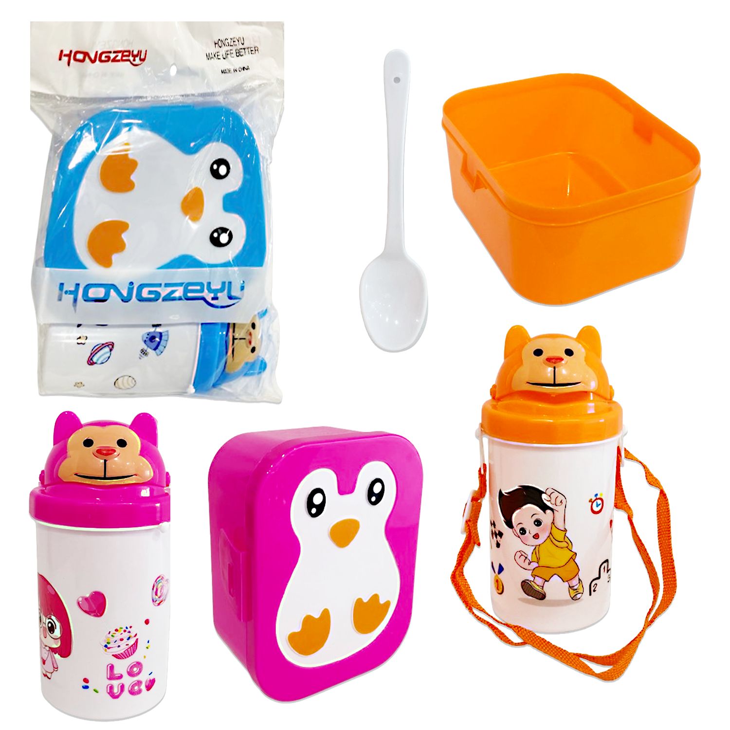 LONCHERA INFANTIL PINGUINO