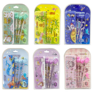 SET ESTUDIANTIL MOTIVOS X6 ENCARTONADO