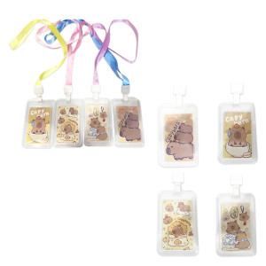 PORTA CARNET INFANTIL DE CAPIBARA (PQTX12)