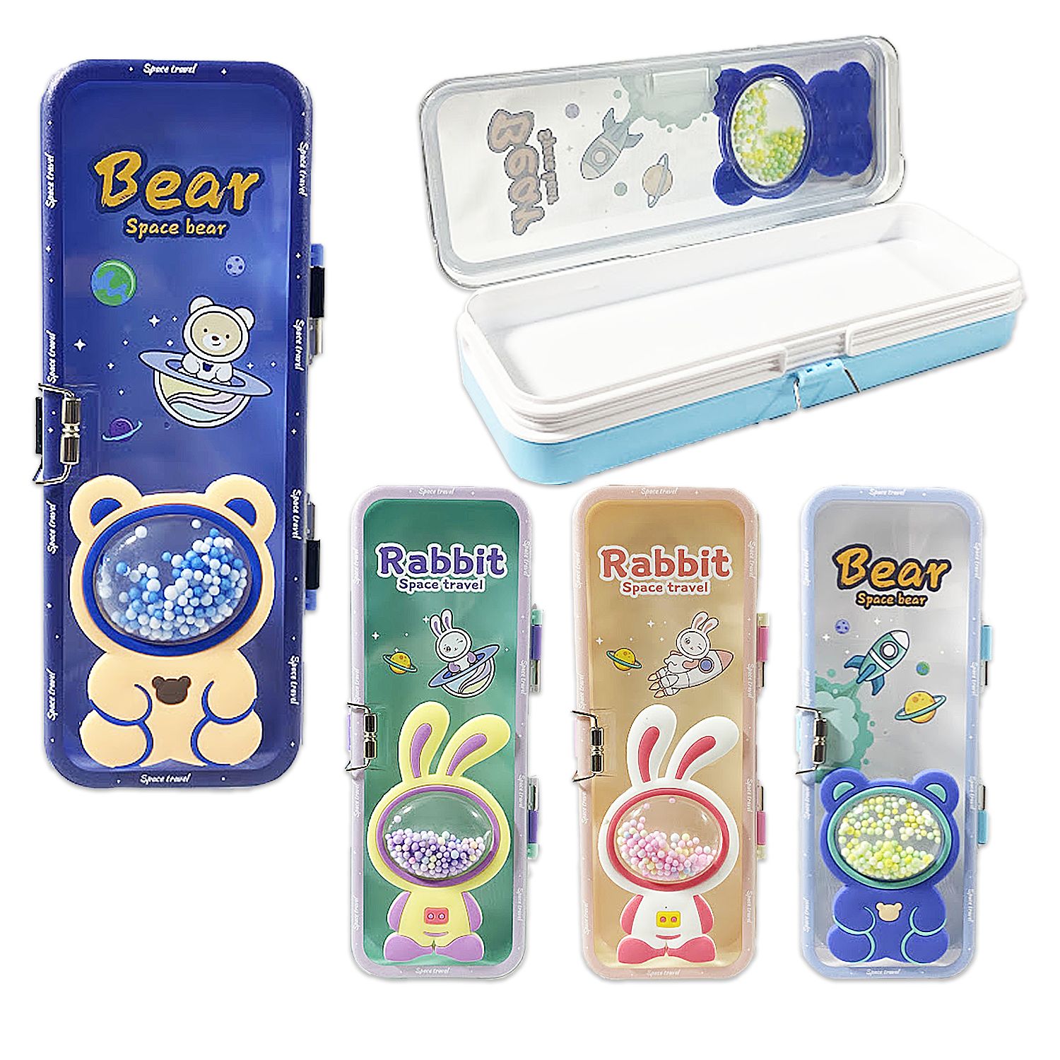 CARTUCHERA PLASTICA ESTAMPADA