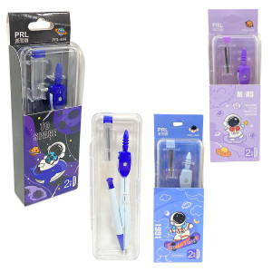 SET COMPAS ASTRONAUTA (HIERRO) X2PCS EN CAJA (CJX24)