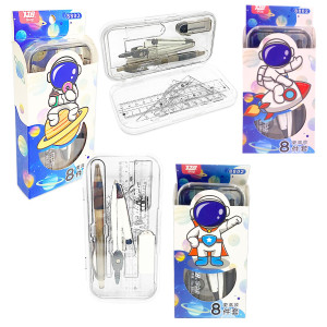 SET COMPAS ASTRONAUTA X8PCS EN CAJA (CJX12)