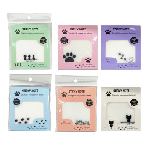 SET DE NOTAS ADHESIVAS GATO X50 (PQTX12)