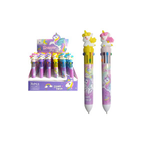 LAPICERO 10 MINAS RETRACTIL UNICORNIO  DK-2401 (CJAX36)