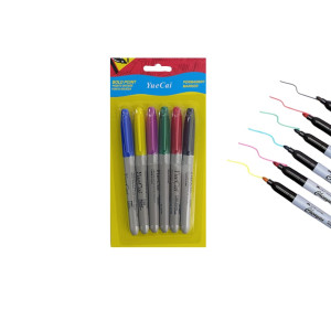 MARCADORES X6 EN BLISTER DK-2475