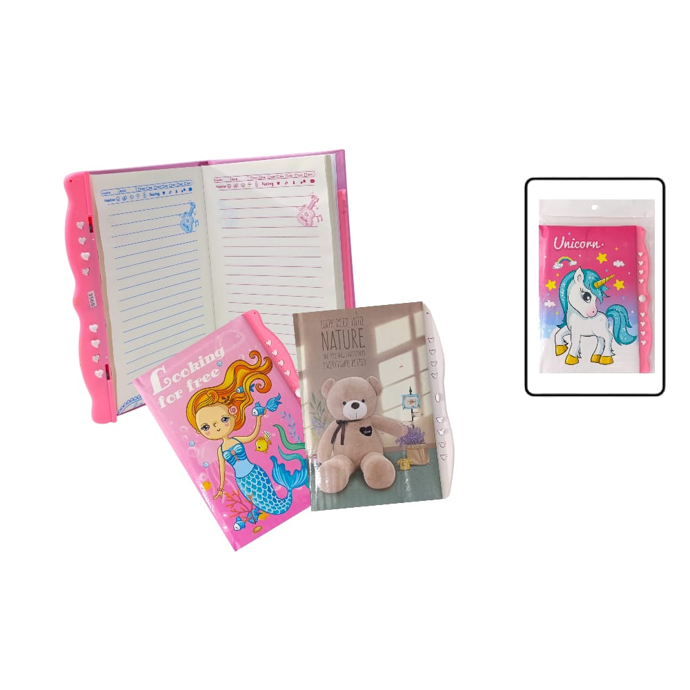 DIARIO MD ESTAMPADO SURTIDO NIÑA DK-2522