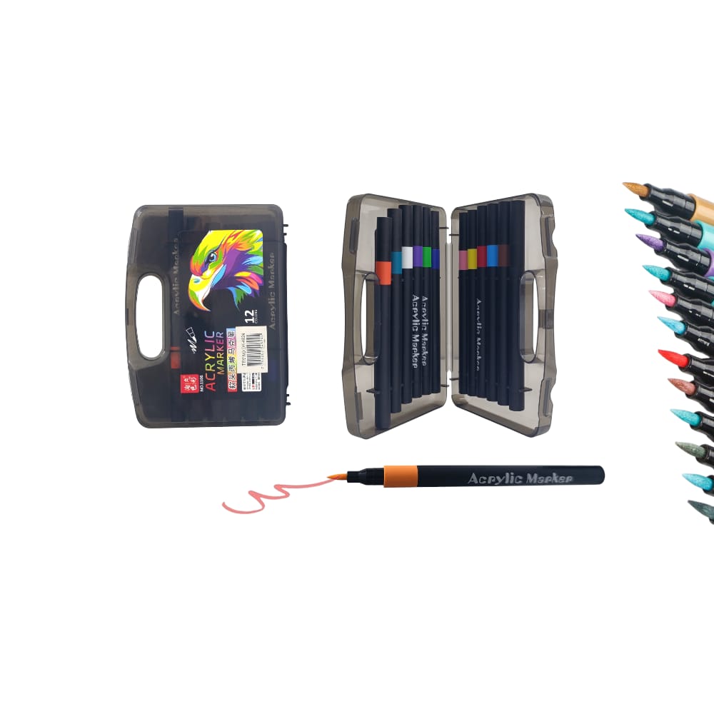 SET MARCADORES FINOS X12 DK-4824