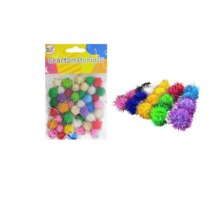 POM POM DE COLORES X45 DK-4870 (PQT X12)