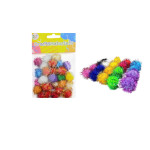 POM POM DE COLORES X28 DK-4871 (PQT X12)