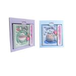 DIARIO CON LAPICERO ESTAMPADO GATITO DK-4973