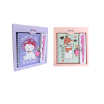 DIARIO CON LAPICERO ESTAMPADO  DK-4977