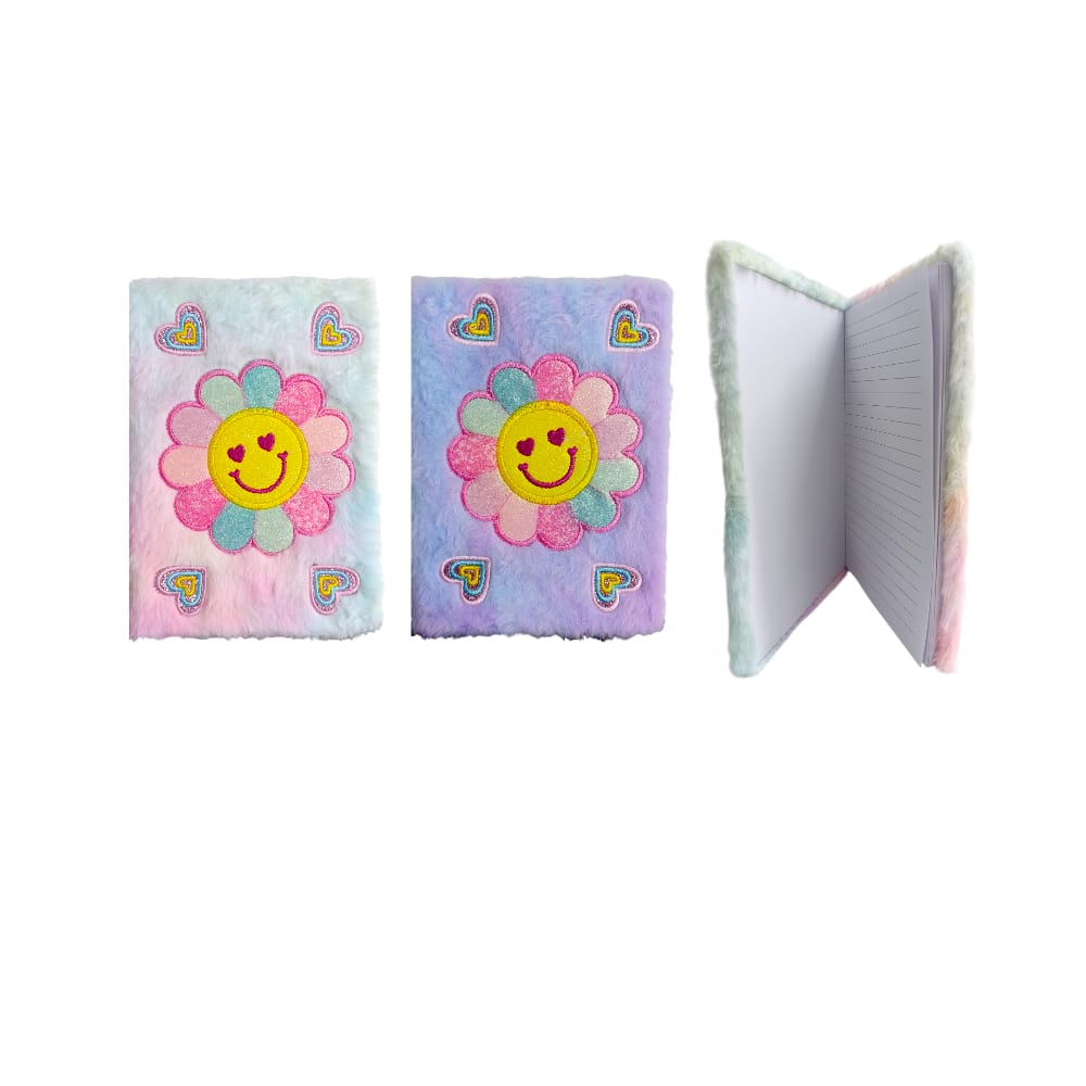 DIARIOPELUCHE ESTAMPADO FLOR DK-4981