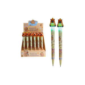 LAPICERO CAPIBARA LUZ  DK-810 (CJAX36)