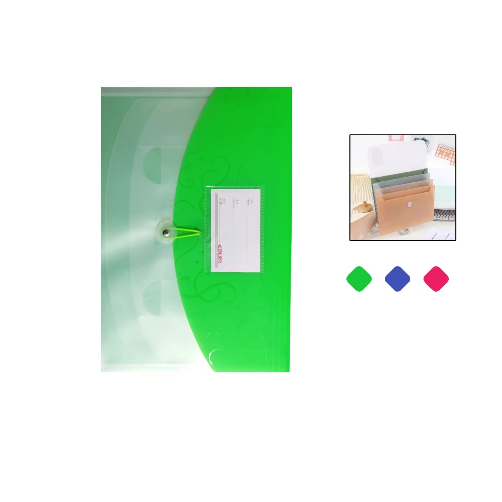 CARPETA ORGANIZADORA COLORES SURTIDOS DK-DL5226