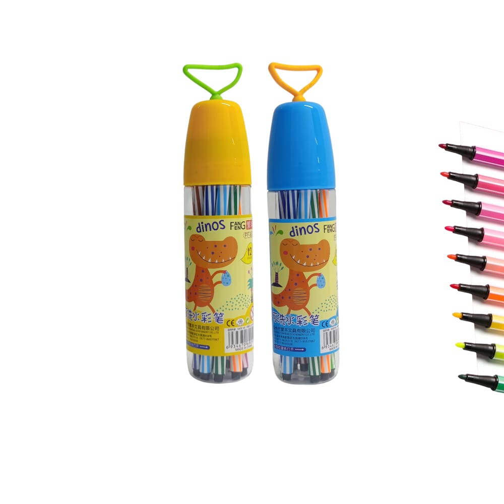 SET DE PLUMONES X12 DK-FF-901