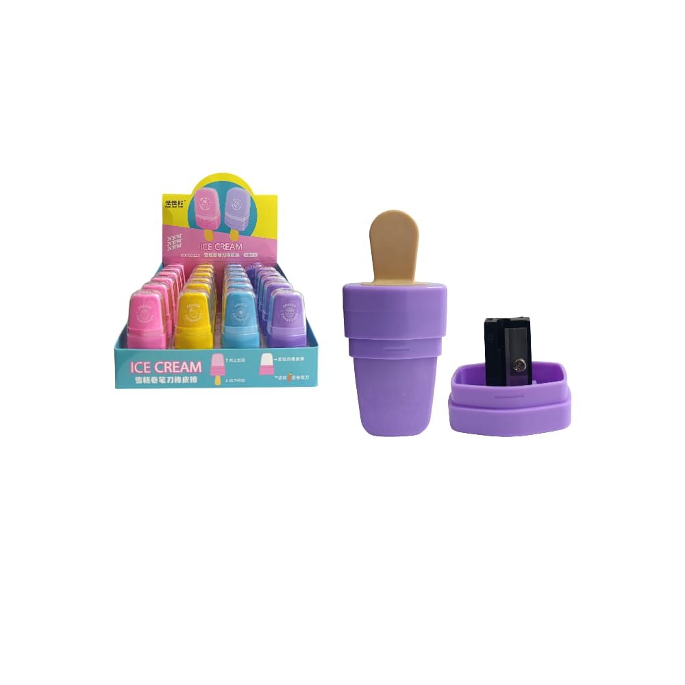 BORRADOR Y SACAPUNTAS FIGURA PALETA DK-WX-99123 (CJAX24)