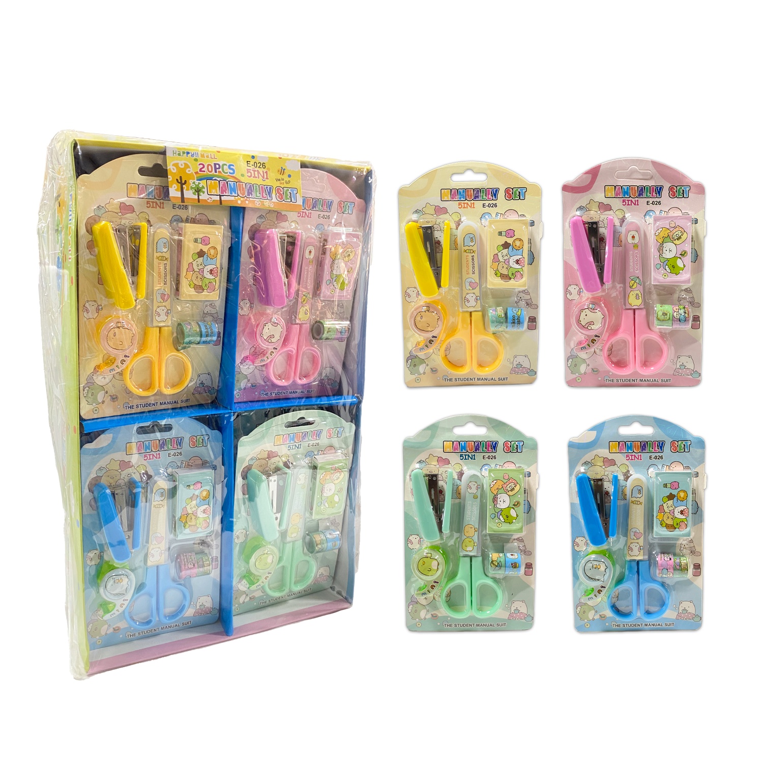 SET ESCOLAR UNICORNIO X5 (CJX20)