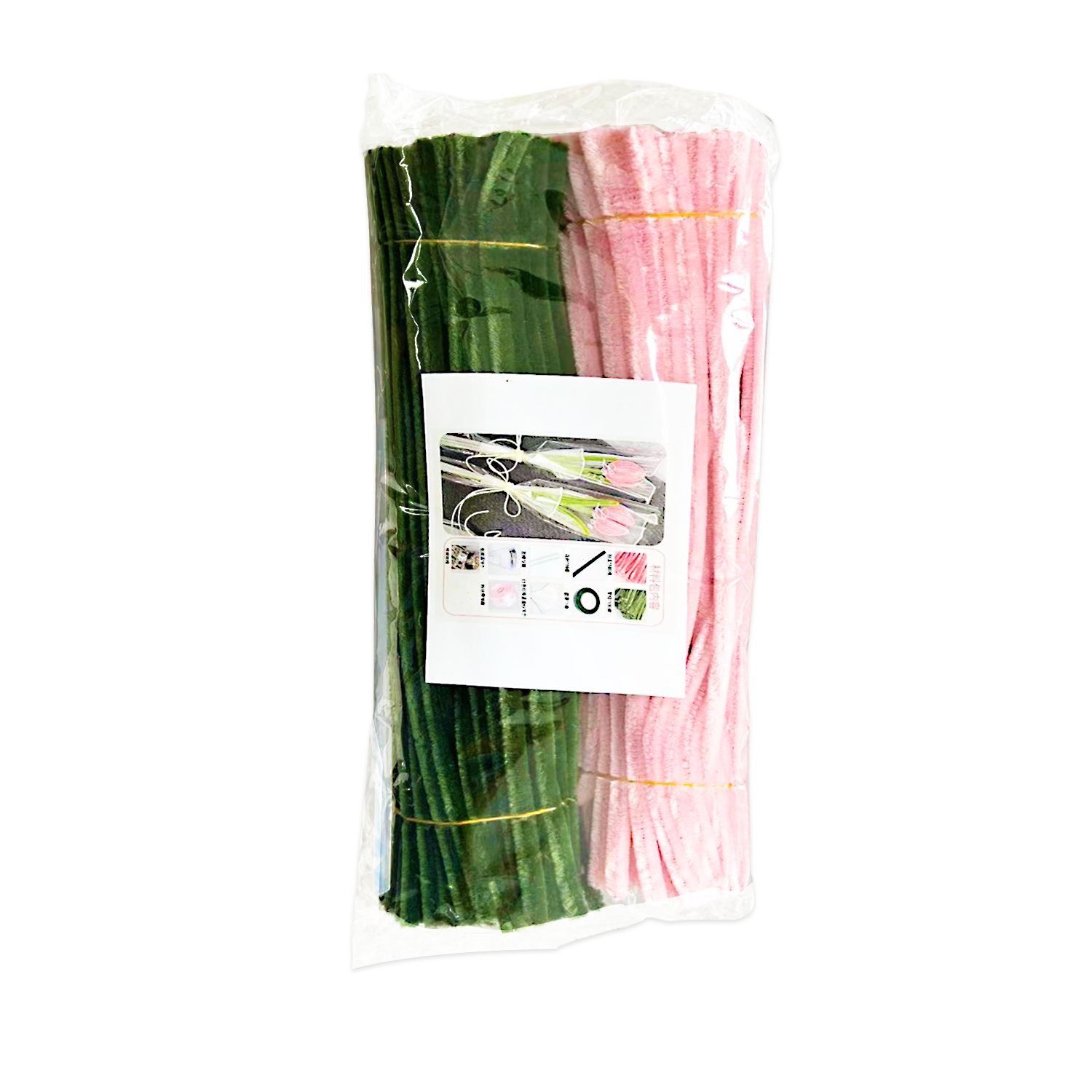 KIT CHELINES Y ACCESORIOS PARA HACER FLORES X215PCS