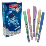 CAJA LAPICERO ASTRONAUTA PUNTA FINA TINTA N. X12