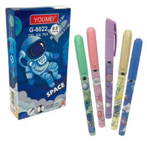 CAJA LAPICERO ASTRONAUTA PUNTA FINA TINTA N. X12