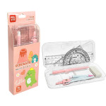 SET COMPAS DINOSAURIO X7PCS EN CAJA (CJX24)