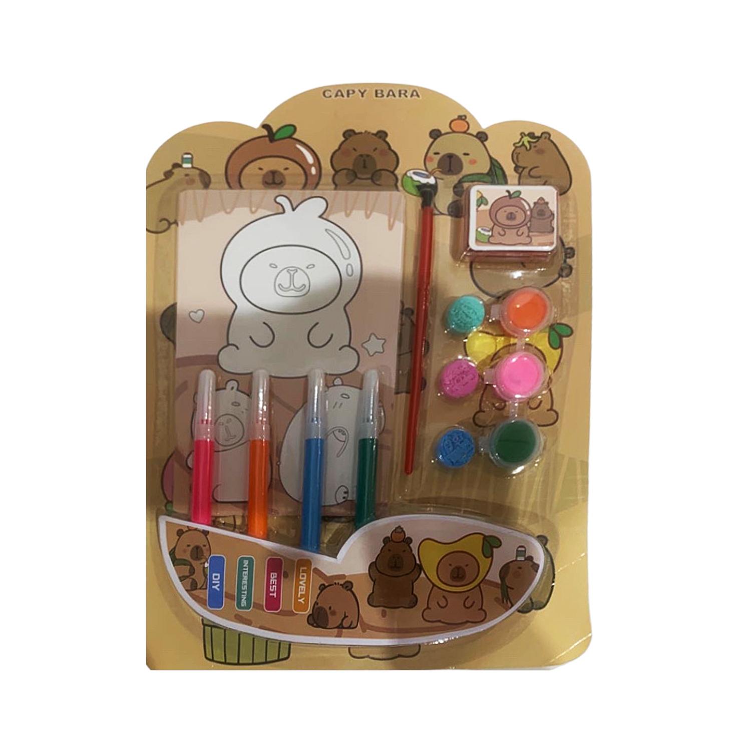 SET DE ARTE CAPIBARA (CJX52)