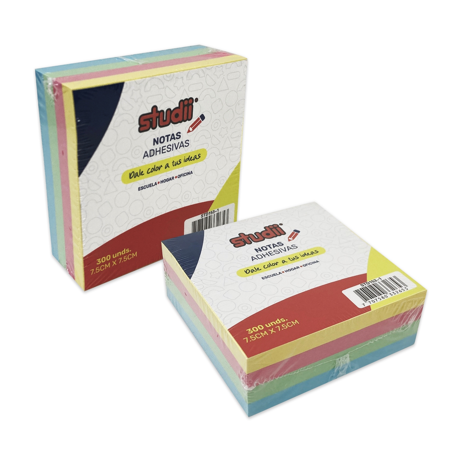 TACO DE NOTAS ADHESIVAS X300