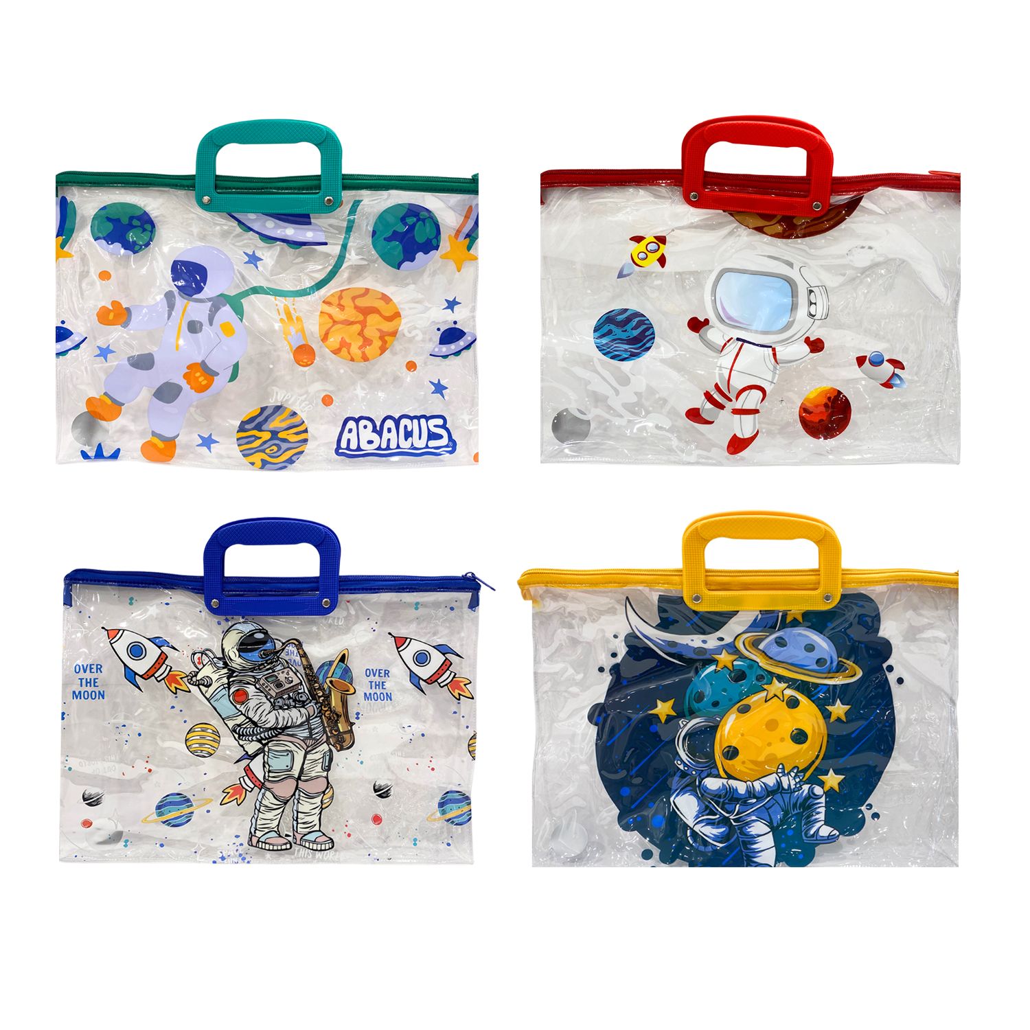 CARPETA TRANSPARENTE ASTRONAUTA (PQTX5)