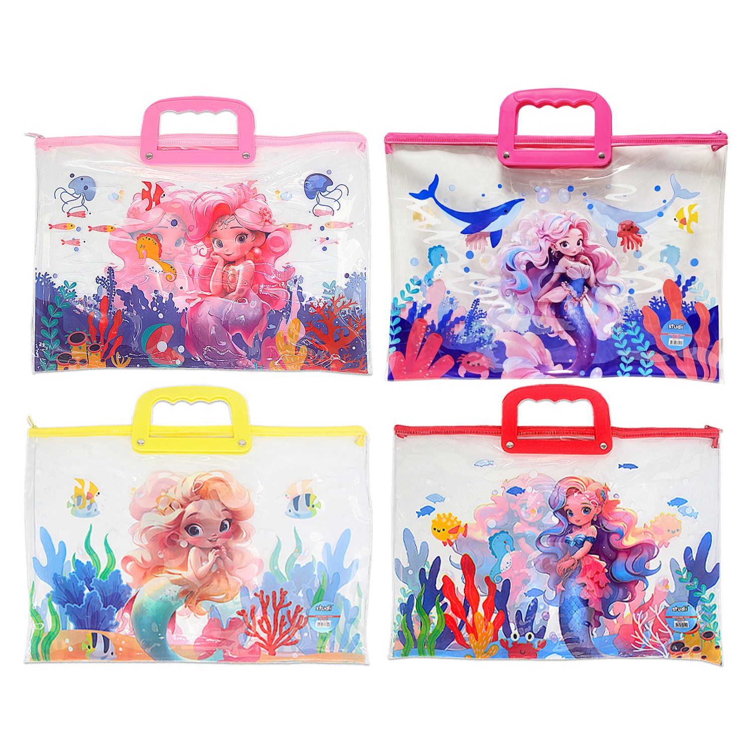 CARPETA TRANSPARENTE SIRENA (PQTX6)