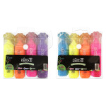 SET RESALTADOR HUELLA NEON X4 (CJX75)