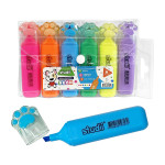 SET RESALTADOR HUELLA NEON X6 (CJX50)