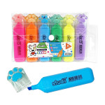 SET RESALTADOR HUELLA NEON X6 (CJX50)