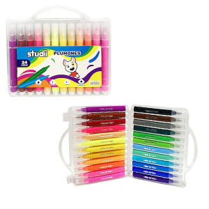 SET PLUMONES X24