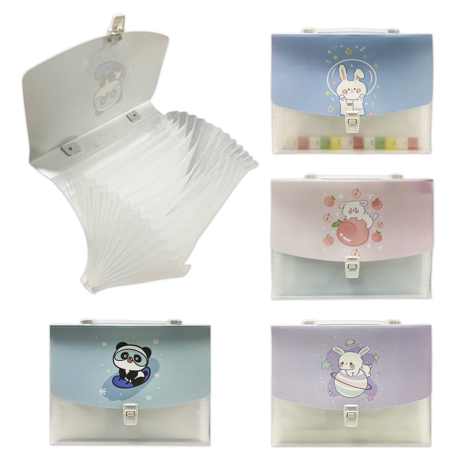 CARPETA ASTRONAUTA 13 COMPARTIMIENTOS A4