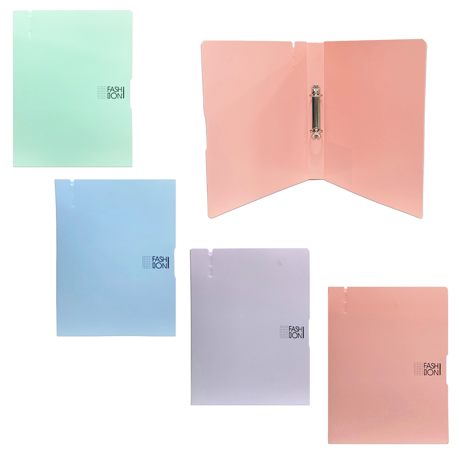 CARPETA ARCHIVADORA COLOR PASTEL A4